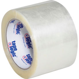 Tape Logic® #800 Hot Melt Tape 3"" x 110 Yds. 2.2 Mil Clear