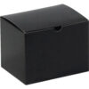 Global Industrial Gift Boxes 6""L x 4-1/2""W x 4-1/2""H Black 100/Pack