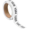 Tape Logic® Consecutive Numbered Labels 1501-2000 1-1/2""L x 1""W Black/White Roll of 500