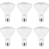 Sunlite® LED BR30 Recessed Light Bulb E26 Base 10.5W 800 Lumens 27K Warm White Pack of 6