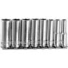 Chrome Socket 1/4"" Drive 9mm Deep
