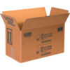 Global Industrial Haz Mat Boxes For Two 1 Gallon Paint Cans 17""Lx8-1/2""Wx9-5/16""H Kraft 25/Pack