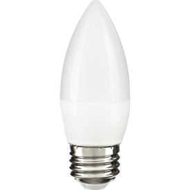 Sunlite® LED B13 Torpedo Frosted Light Bulb E26 Base 7W 500 Lumens 30K Warm White Pk of 6