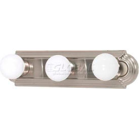 Nuvo 60/300 3 Light-Vanity & Wall Brushed Nickel 18""W X 4.75""H