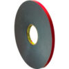 VHB™ 5958FR Double Sided Foam Tape 1/2"" x 5 Yds. 40 Mil Black