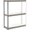 Global Industrial 3 Shelf Extra Heavy Duty Boltless Shelving Add On 72Wx24Dx84H Laminate Deck USA