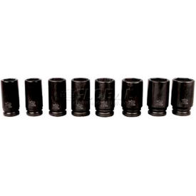 Impact Socket Set 3/4"" Drive 6 Point Deep 8 Piece
