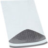 Global Industrial™ Bubble Lined Poly Mailers 7-1/4""W x 8""L 2 Mil White 200/Pack