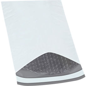 Global Industrial™ Bubble Lined Poly Mailers 7-1/4""W x 8""L 2 Mil White 200/Pack