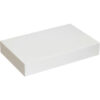 Global Industrial Apparel Boxes 19""L x 12""W x 3""H White 50/Pack