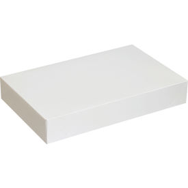 Global Industrial Apparel Boxes 19""L x 12""W x 3""H White 50/Pack