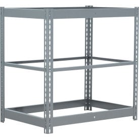 Global Industrial 3 Shelf Standard Duty Boltless Shelving Starter 36""W x 12""D x 36""H No Deck