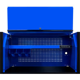 Extreme Tools DX Power Workstation Hutch 41""W x 25""D x 22-1/4""H Blue with Black Handle