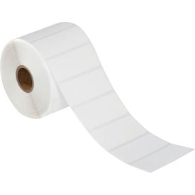 Global Industrial™ Desktop Direct Thermal Labels 3""W x 1""L 1"" Core 4""OD White 12/Pack