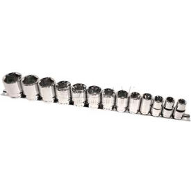 Chrome Socket 1/2"" Drive 6 Point 1/2"" Short