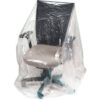 Global Industrial™ Furniture Bags 28""W x 17""D x 61""L 1 Mil Clear 250/Roll
