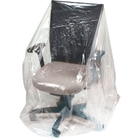 Global Industrial™ Furniture Bags 28""W x 17""D x 61""L 1 Mil Clear 250/Roll