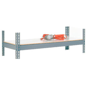 Global Industrial Single Rivet Additional Shelf  36""W x 12""D Melamine Deck USA