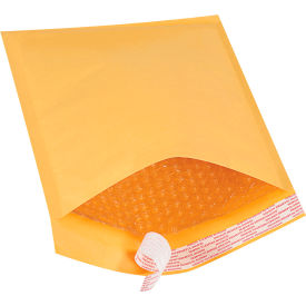Global Industrial™ Self Seal Bubble Mailers #2 8-1/2""W x 12""L Kraft 100/Pack
