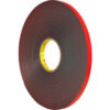 VHB™ 5925 Double Sided Foam Tape 1"" x 5 Yds. 25 Mil Black