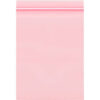 Global Industrial™ Minigrip Anti-Static Reclosable Poly Bags 3""W x 5""L 4 Mil Clear 1000PK