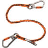 Ergodyne® Squids® 3119Fx Triple-Locking Dual Carabiner w/Swivel 25 lbs Capacity 19829