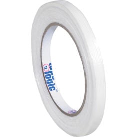 Tape Logic® 1300 Strapping Tape 3/8"" x 60 Yds. 3.9 Mil Clear