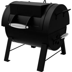 Dyna-Glo Portable Tabletop Charcoal Grill & Side Firebox
