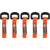 Ergodyne® Squids 3707 Web Tool Tether with Non Conductive D-Ring 2 lb. Cap. Orange Pack of 6