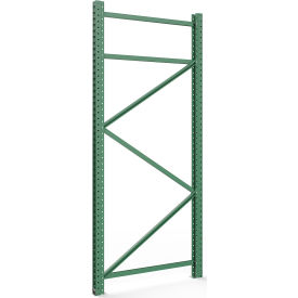 Global Industrial™ Bolted Pallet Rack Upright Frame 48""D x 96""H