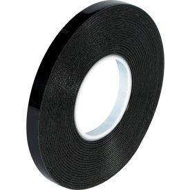 VHB™ 4949 Double Sided Foam Tape 1/2"" x 5 Yds. 45 Mil Black