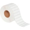 Global Industrial™ Thermal Transfer Labels 4""W x 1""L 3"" Core White 4/Pack