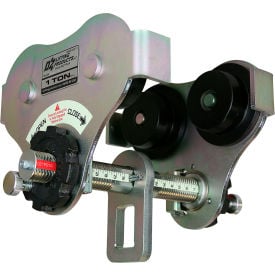 OZ Lifting OZ1PBTA Push Beam Trolley 1 Ton Capacity