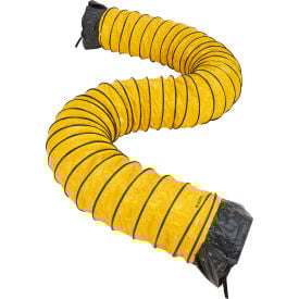 Global Industrial™ Indoor/Outdoor Flexible Duct 20""Dia. x 25'L Yellow