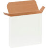 Global Industrial Reverse Tuck Folding Cartons 6""L x 1-1/2""W x 6""H White 250/Pack