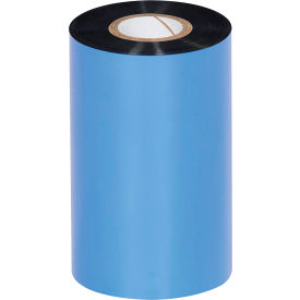Global Industrial™ Zebra Thermal Transfer Ribbons 4""W x 984'L Wax Black 24 Rolls/Case