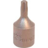 Chrome Socket 1/4"" Drive T30 Internal Torx