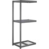 Global Industrial 3 Shelf Extra Heavy Duty Boltless Shelving Add On 48""W x 48""D x 96""H Wire Deck