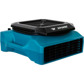 XPOWER Low Profile Air Mover With Daisy Chain 3 Speed 1/3 HP 1050 CFM