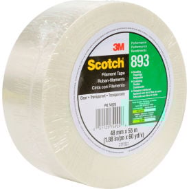 Scotch® 893 Filament Tape 2"" x 60 Yds. 6 Mil Clear