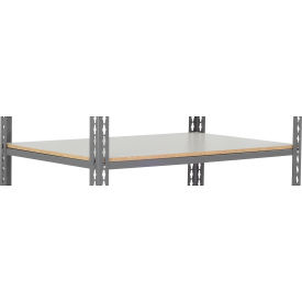 Global Industrial Standard Duty Boltless Shelving Additional Shelf 48""W x 24""D Laminate Deck
