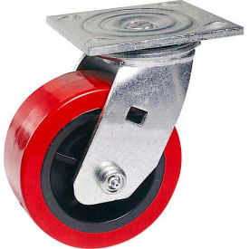 Faultless Swivel Plate Caster 1498-8 8"" Polyurethane Wheel
