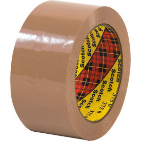 Scotch® 375 Carton Sealing Tape 2"" x 55 Yds. 3.1 Mil Tan