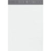 Global Industrial™ Poly Mailers with Tear Strip 14-1/2""W x 19""L 2.5 Mil White 500/Pack