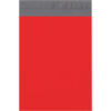 Global Industrial Colored Poly Mailers 10""W x 13""L 2.5 Mil Red 100/Pack