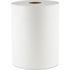 Morcon Tissue 10 Inch TAD Roll Towels 1-Ply 10"" x 550 ft White 6 Rolls/Case