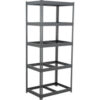 Global Industrial 5 Shelf Extra Heavy Duty Boltless Shelving Starter 48""W x 12""D x 120""H No Deck