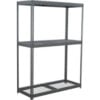 Global Industrial 3 Shelf Extra Heavy Duty Boltless Shelving Starter 72""W x 24""D x 48""HWire Deck