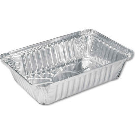Handi-Foil® Aluminum Foil Oblong Pan 36 Oz. 8-1/2"" x 6"" x 1-3/4"" Qty 500