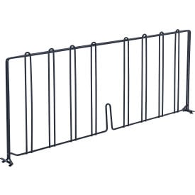 Nexel® Black Epoxy Divider 30""D x 12""H